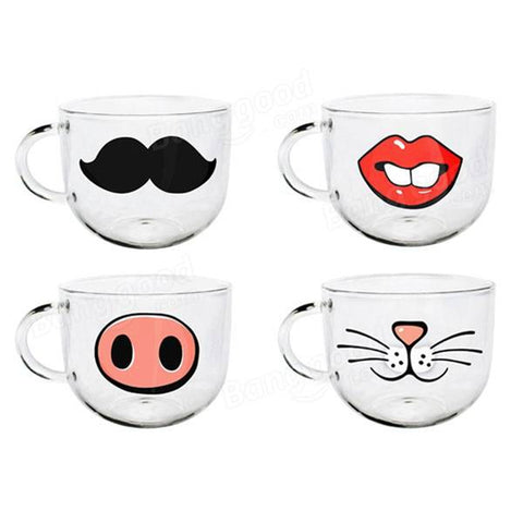 Handmade Cartoon Glass