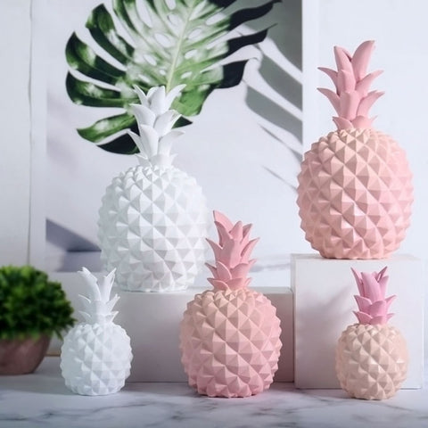 Resin Pineapple Piggy Bank