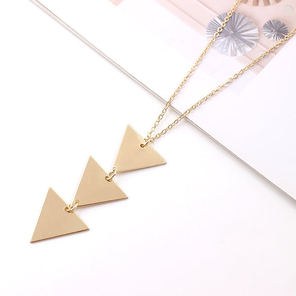 Triangle Pendant Necklace