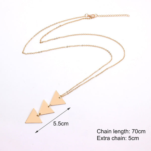 Triangle Pendant Necklace