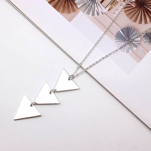 Triangle Pendant Necklace
