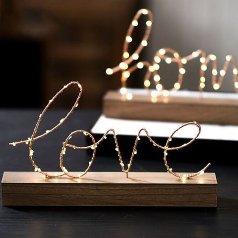 LED Illuminated Table Lamp