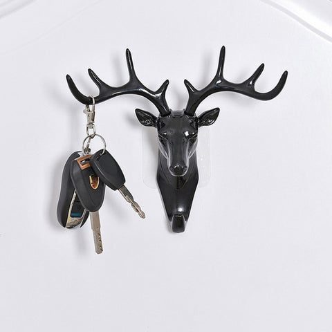 Vintage Deer Wall Hanging Hook
