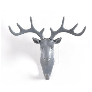 Vintage Deer Wall Hanging Hook