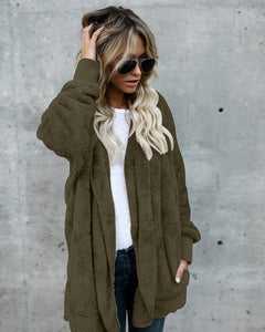 Faux Fur Teddy Bear Coat Jacket